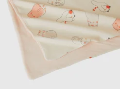 Baby cover with animal print