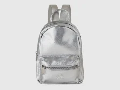 Backpack in coated fabric