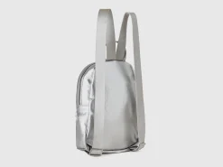 Backpack in coated fabric