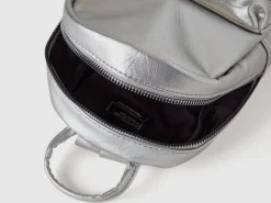 Backpack in coated fabric