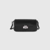 Baguette bag in synthetic leather