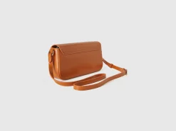 Baguette bag in synthetic leather