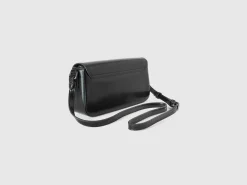Baguette bag in synthetic leather