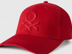 Baseball hat with embroidered logo