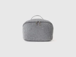 Beauty case in cotton blend