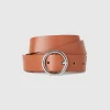 Belt in imitation leather