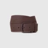 Belt with logo