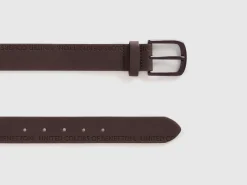 Belt with logo