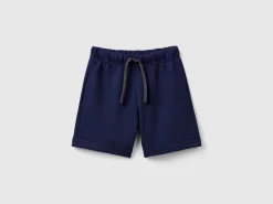 Bermudas in 100% organic cotton sweat