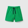 Bermudas in 100% organic cotton sweat