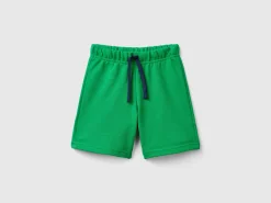 Bermudas in 100% organic cotton sweat