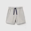 Bermudas in 100% organic cotton sweat