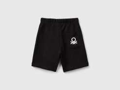 Bermudas in 100% organic cotton sweat