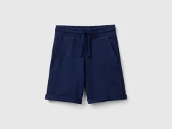 Bermudas in pure cotton sweat