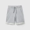 Bermudas in pure cotton sweat