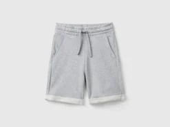 Bermudas in pure cotton sweat