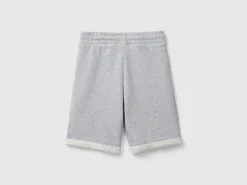 Bermudas in pure cotton sweat