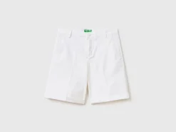 Bermudas in stretch cotton