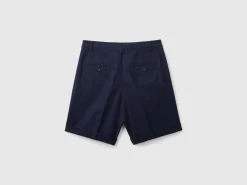 Bermudas in stretch cotton