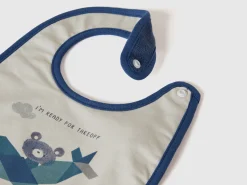Bib with print
