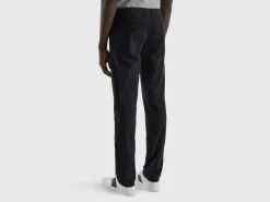 Black slim fit chino