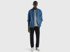 Black slim fit chino