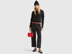 Black sweater in pure cashmere