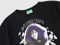Black Wednesday Addams t-shirt