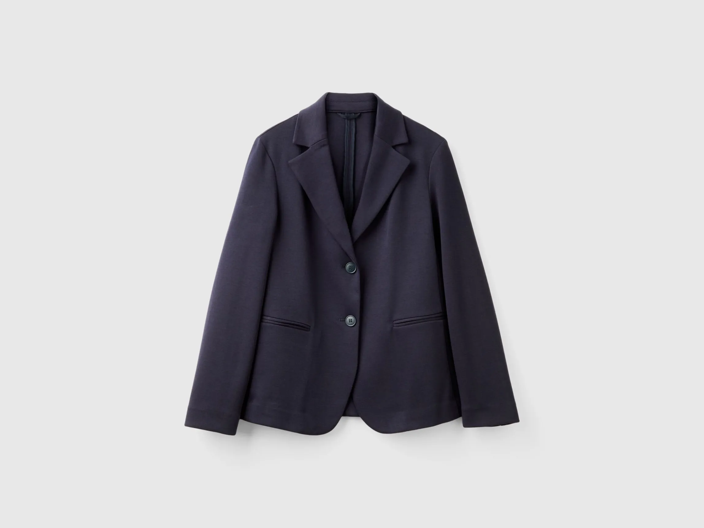 Blazer in cotton blend