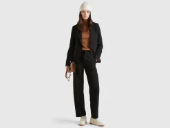 Blazer in stretch viscose blend