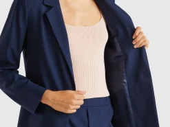 Blazer in stretch viscose blend