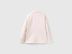 Blazer in stretch viscose blend