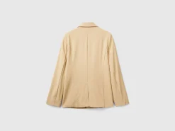 Blazer in stretch viscose blend