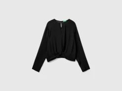 Blouse in pure viscose