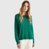 Boat neck sweater