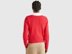 Boat neck sweater