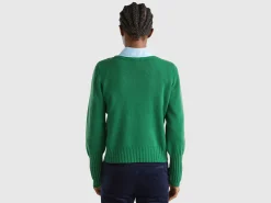 Boat neck sweater