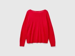 Boat neck sweater