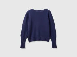 Boat neck sweater