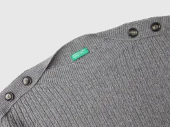 Boat neck sweater