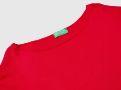 Boat neck sweater