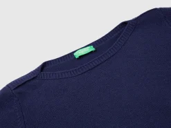 Boat neck sweater