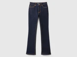 Bootcut jeans in recycled cotton blend