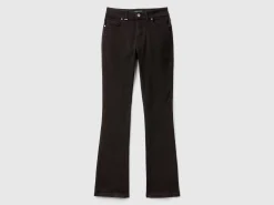 Bootcut jeans in recycled cotton blend