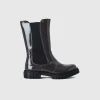 Boots in coated fabric