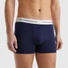 Boxers in stretch organic cotton