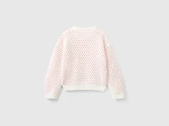 Boxy fit chenille sweater