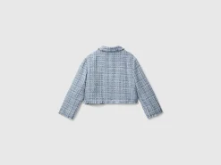Boxy fit jacket in tweed