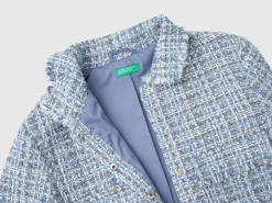 Boxy fit jacket in tweed
