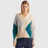 Boxy fit sweater in mohair blend